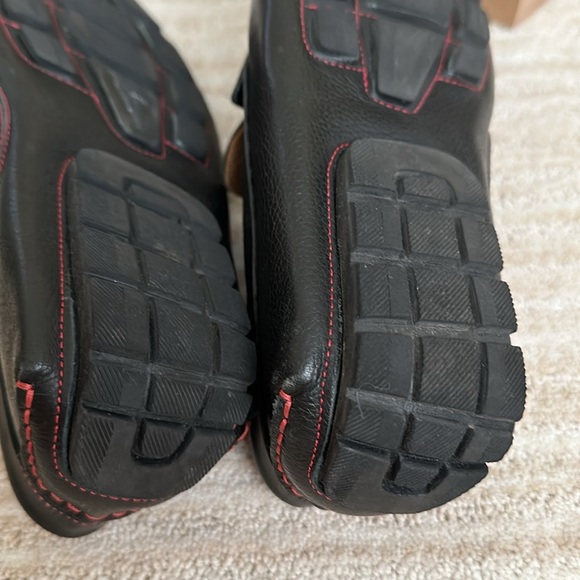 DONALD PLINER Deacon Leather Braided Loafer In Black Size 8.5 - Picture 17 of 17